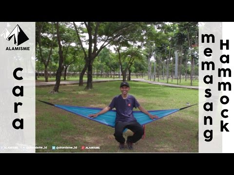 Cara cepat memasang hammock