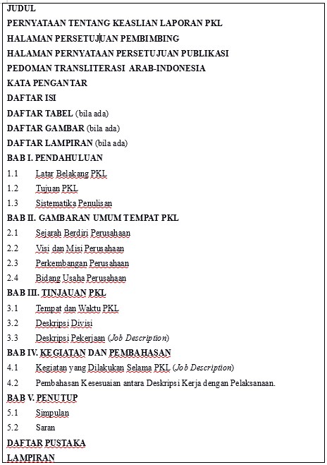 Cara Membuat Laporan Pkl Prakerin Atau Magang Versi Lengkap